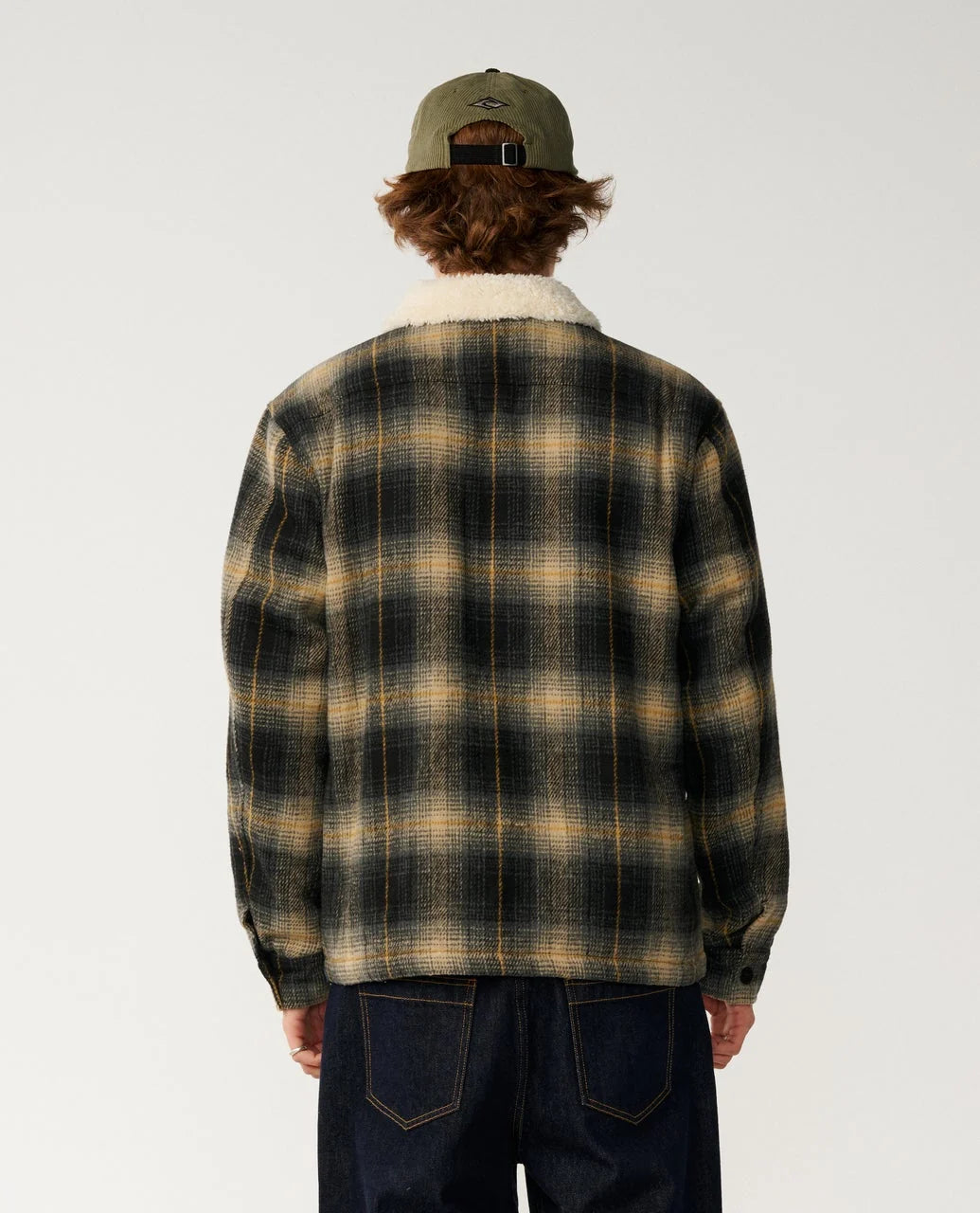 Rip Curls Mens Classic Surf Bells Sherpa Jacket