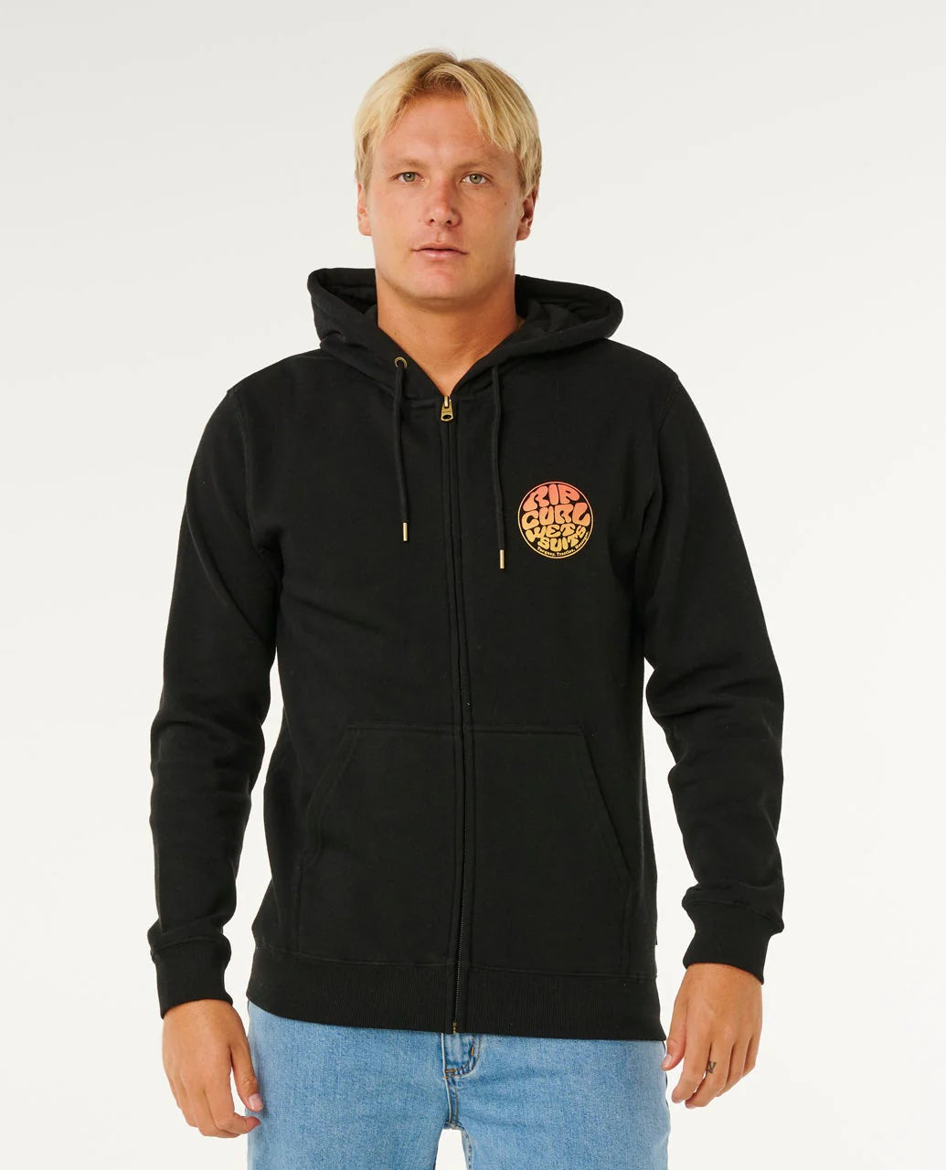 Rip Curl Mens Wettie Passage Icon Zip Thru