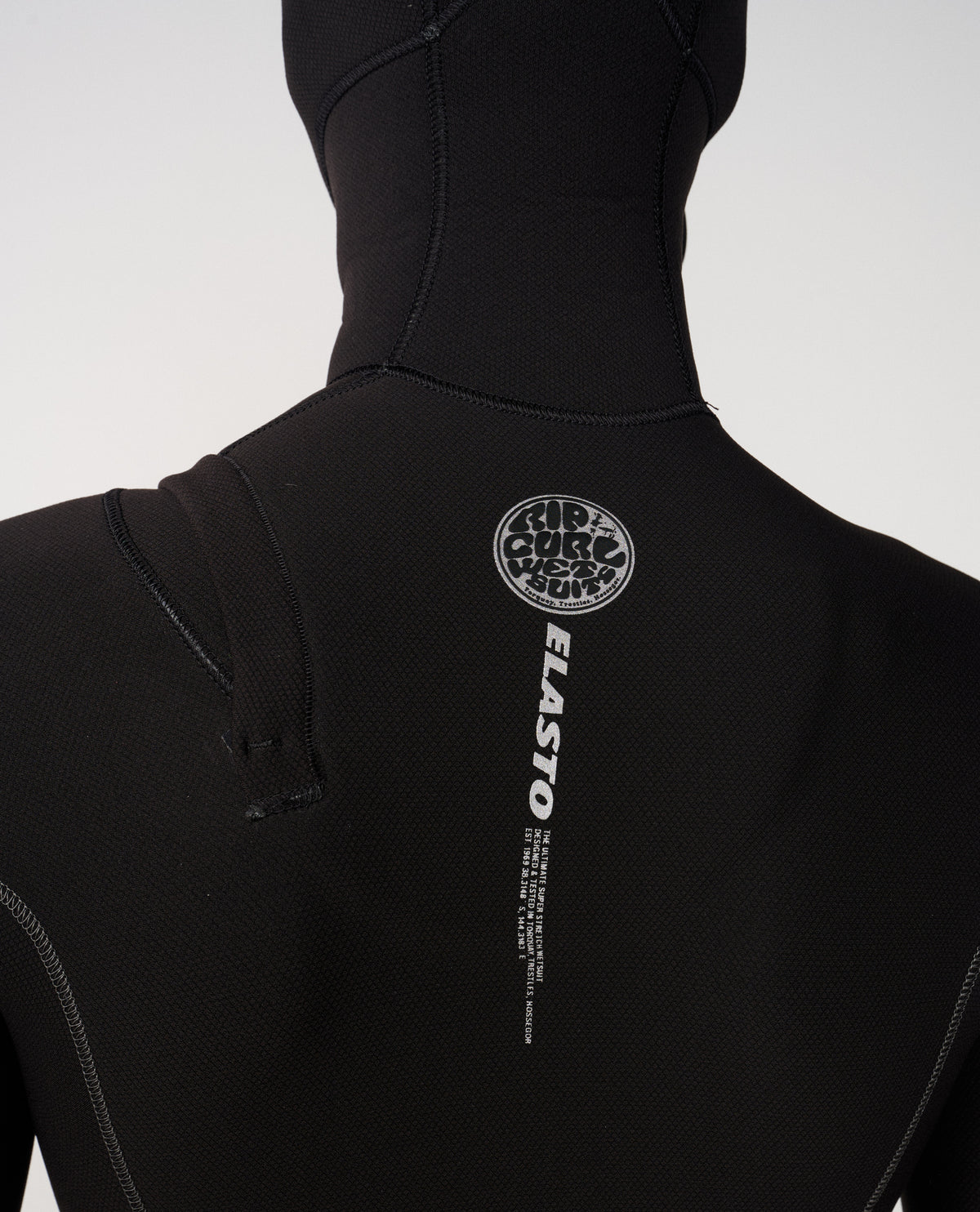 Rip Curl Mens Elasto CZ Hood 5/4 Wetsuit - Black