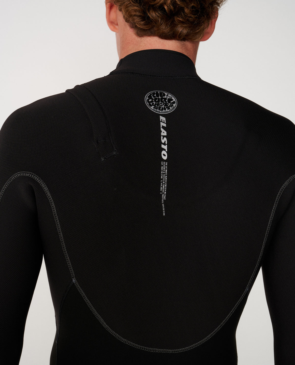 Rip Curl Mens Elasto ZF 5/4 Wetsuit - Black