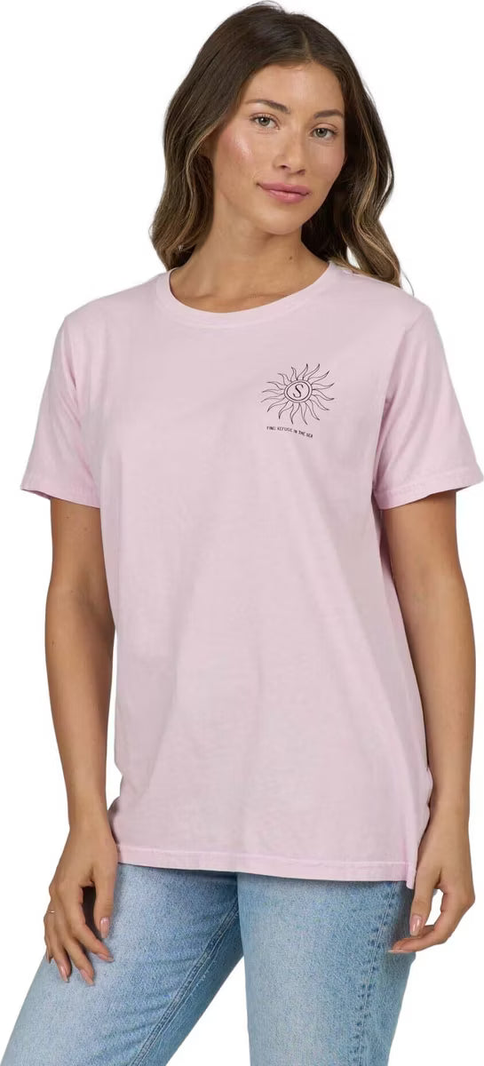Salty Crew Womens Zodiac Boyfriend T-Shirt