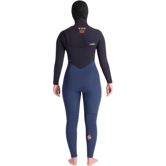 C-Skins Womens Nuwave Rewired 6/5mm Chest Entry Hooded Wetsuit