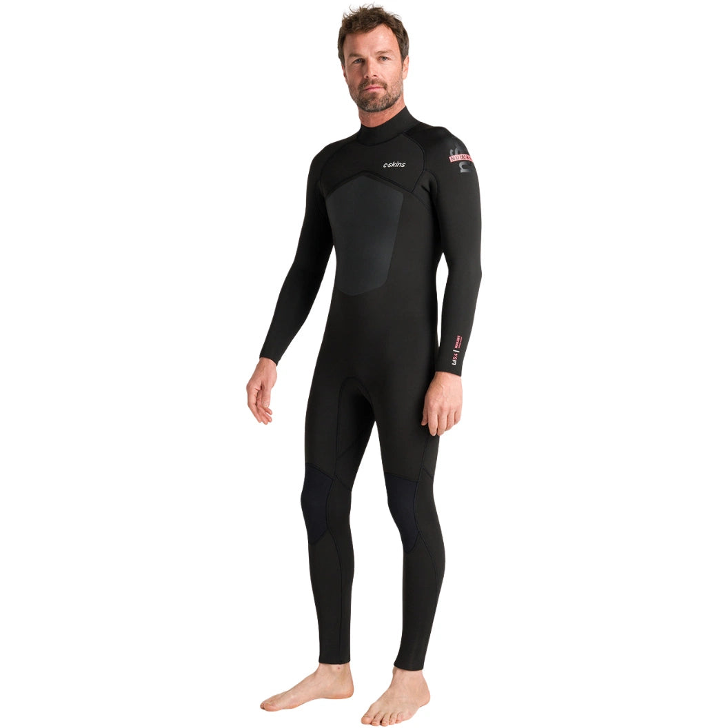 C-Skins Mens Nuwave Legend 5/4/3mm Back Zip Wetsuit