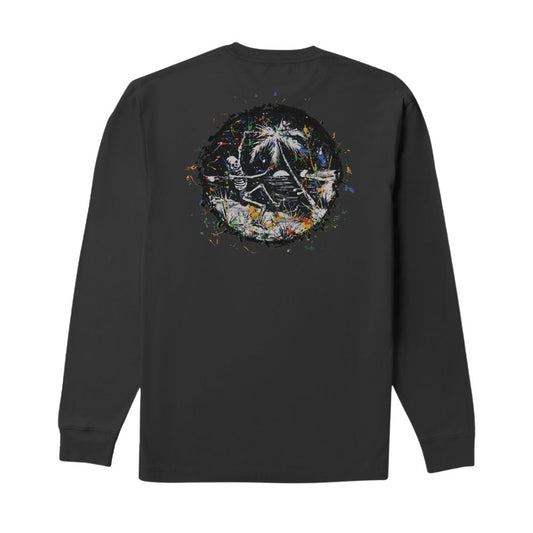 Vissla Mens Skull Island Premium Longsleeve T-Shirt