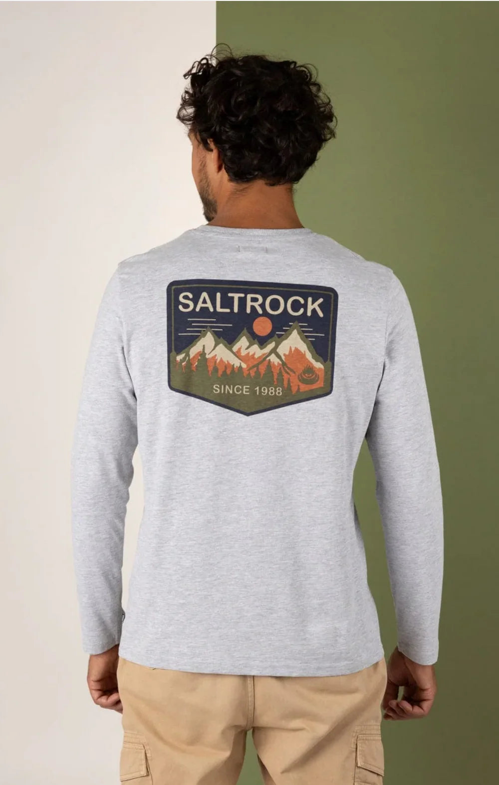 Saltrock Mens Uplands Longsleeve T-Shirt