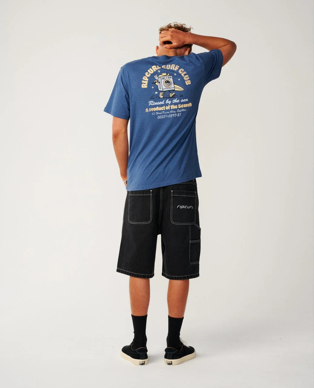 Rip Curl Mens Shaper Address Tee Update T-Shirt