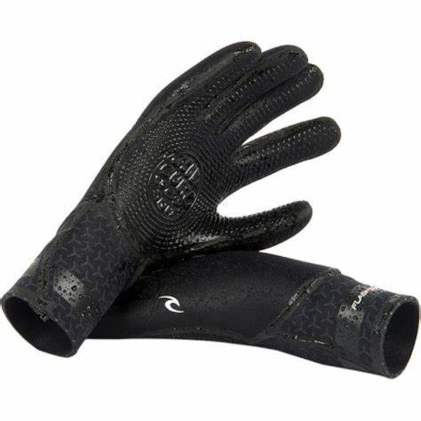 Rip Curl Flash Bomb 3/2 Wetsuit Gloves BLACK Surfworld Bundoran