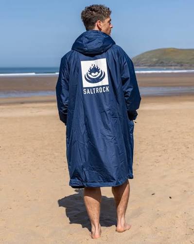 Saltrock Four Seasons Waterproof Changing Robe Blue