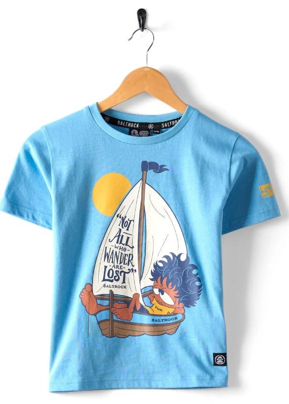 Saltrock Kids Toe The Line Blue T-Shirt