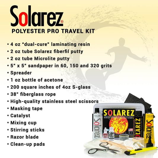 Solarez Polyester Pro Travel Kit