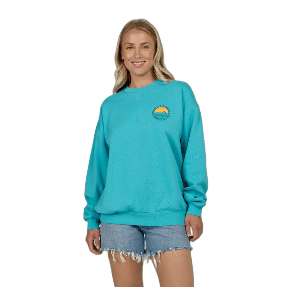 Salty Crew Womens Sunset Crew