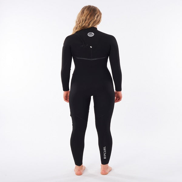Rip Curl E-Bomb Ladies 5/3mm Zip-Free Wetsuit - Black