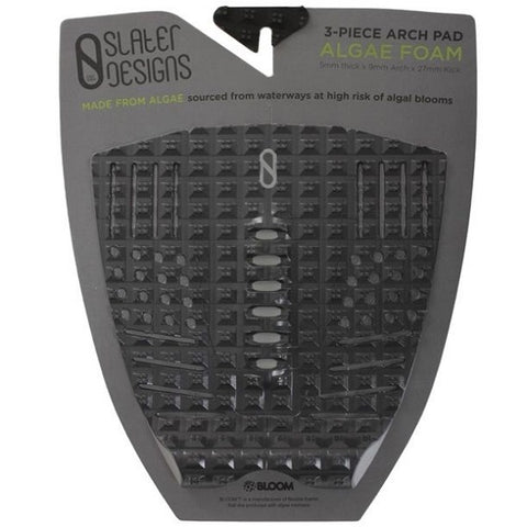 Slater Designs 3 Piece Arch Traction Tail Pad - Black/Grey