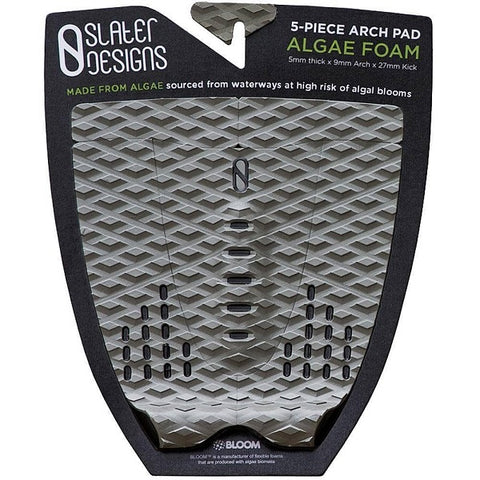 Slater Designs 5 Piece Arch Traction Tail Pad - Grey/Black
