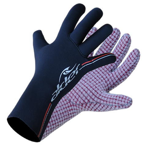 Alder Spirit 4mm Fast Dry Lined Junior Wetsuit Gloves 2016 (WAG21J) - BLACK