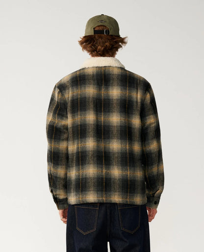 Rip Curls Mens Classic Surf Bells Sherpa Jacket