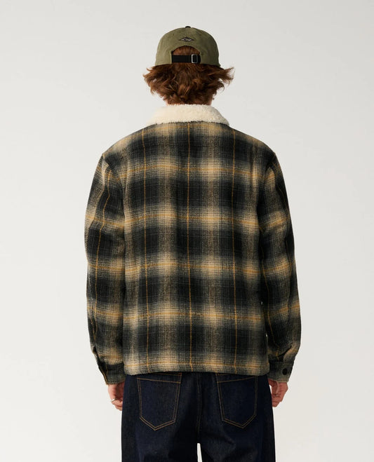 Rip Curls Mens Classic Surf Bells Sherpa Jacket