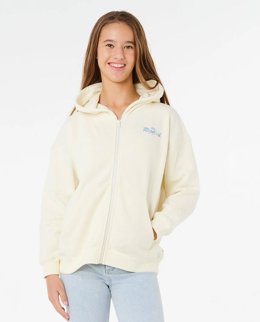 Rip Curl Womens Lay Day Relaxed Zip Fleece
