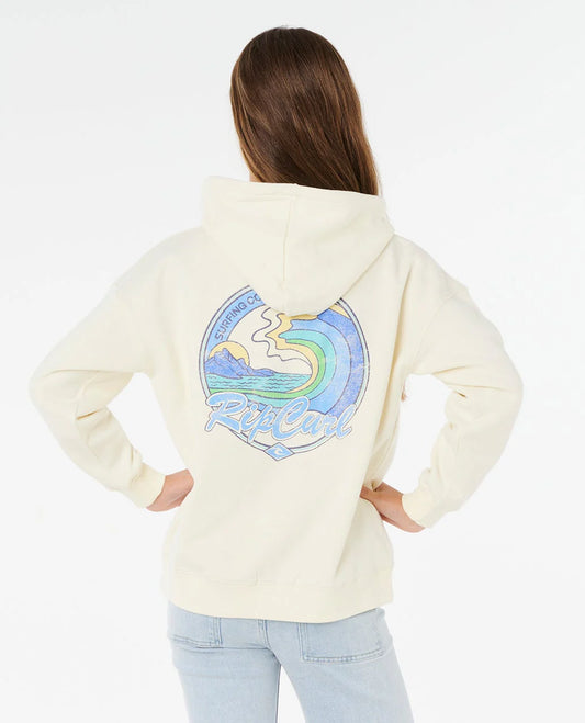 Rip Curl Womens Lay Day Relaxed Zip Fleece