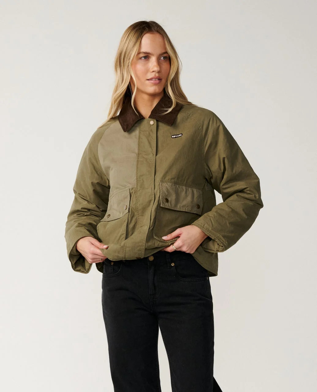Rip Curl Womens Bossa Nova Waxed Chore Jacket
