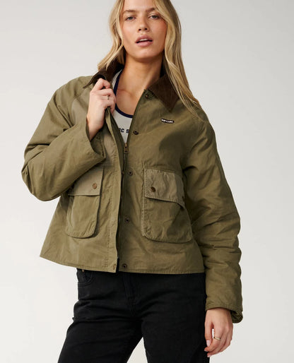 Rip Curl Womens Bossa Nova Waxed Chore Jacket