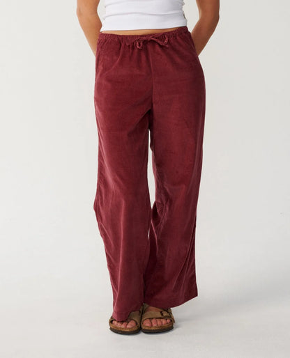 Rip Curl Womens Keepsakes Washed Cord Pant