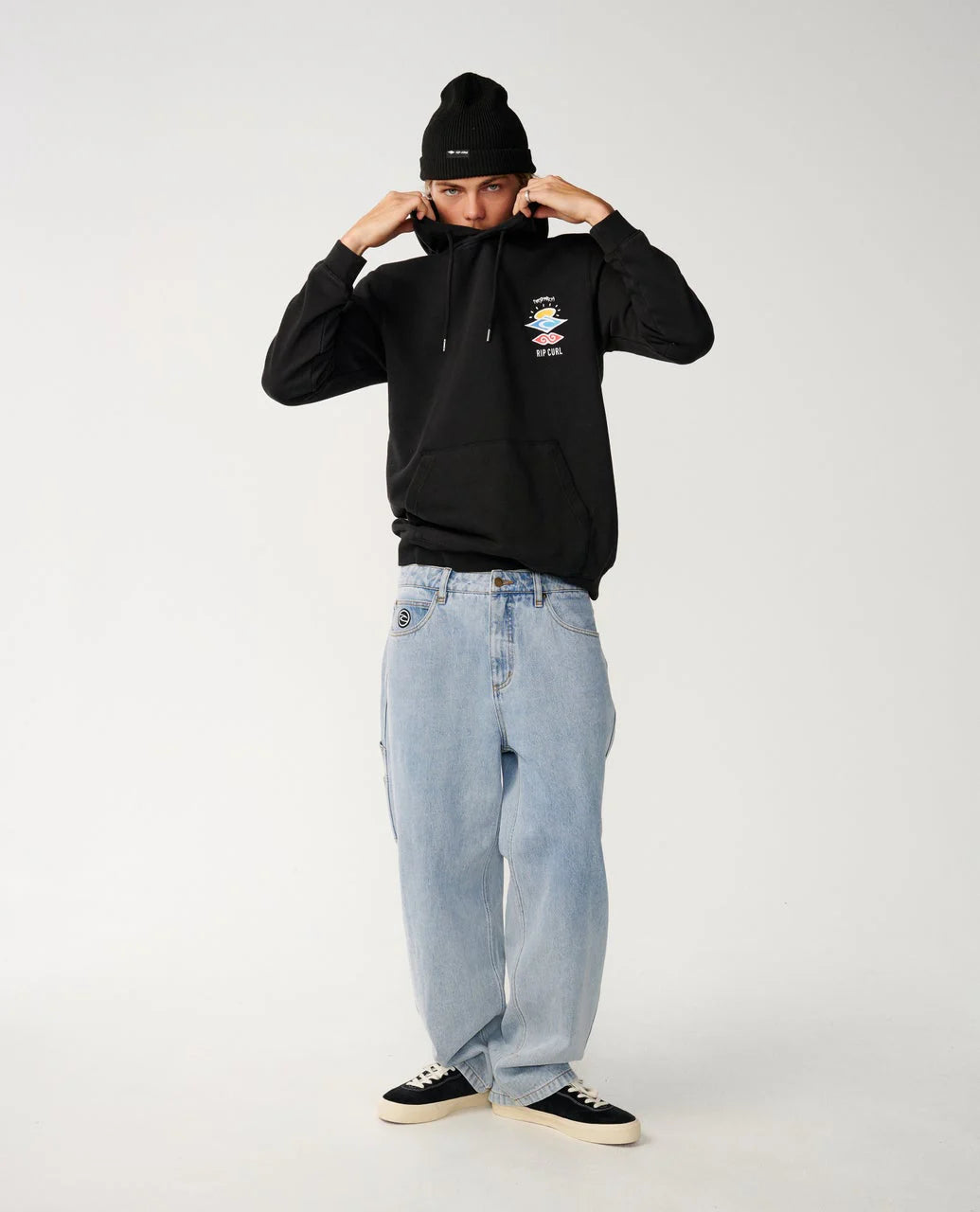 Rip Curl Mens Search Icon Hoodie