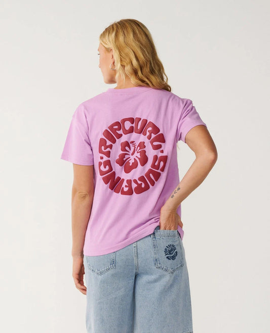 Rip Curl Womens Surf Puff Party Pack Relaxed T-Shirt