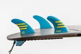 Feather Fins Ultralight Futures tab Blue/Yellow