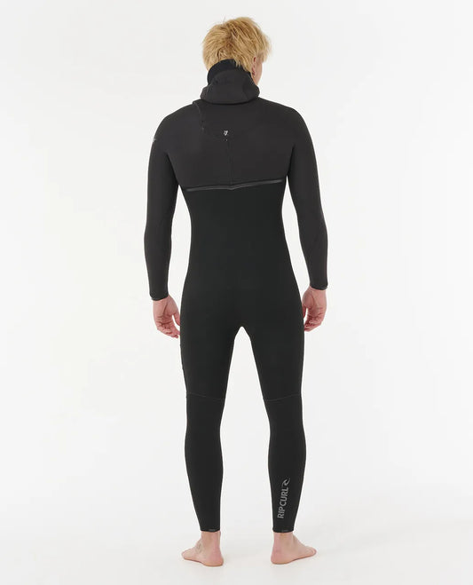Rip Curl Mens E-Bomb 5/4mm Chest Entry Hooded Wetsuit