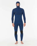 Rip Curl E Bomb 5/4 Zip Free Hooded Wetsuit