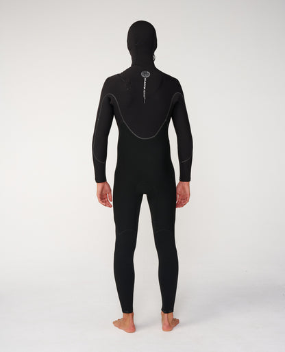 Rip Curl Mens Elasto CZ Hood 5/4 Wetsuit - Black