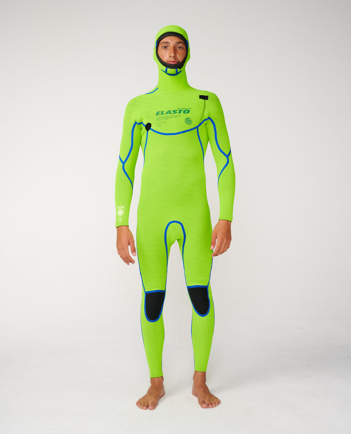 Rip Curl Mens Elasto CZ Hood 5/4 Wetsuit - Black