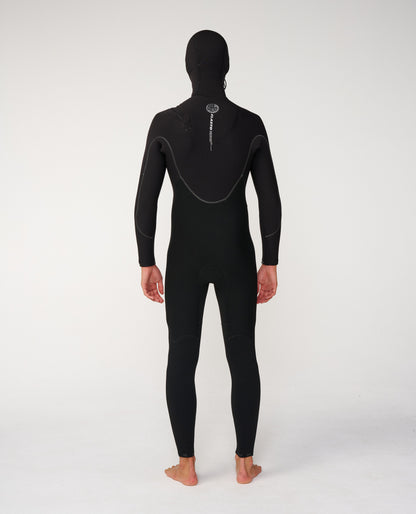 Rip Curl Mens Elasto CZ Hood 5/4 Wetsuit - Black