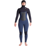 C-Skins Womens NuWave ReWired 6/5mm Chest Zip Hooded Wetsuit
