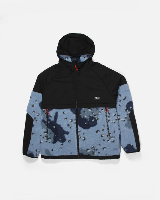 Salty Crew Mens Shield Sherpa - Blue Camo