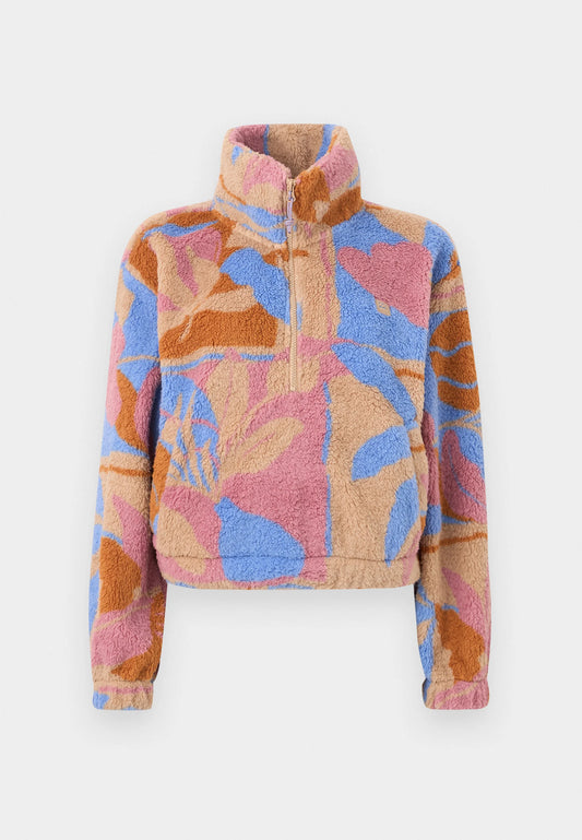 Billabong Womens Barra Half Zip Fleece