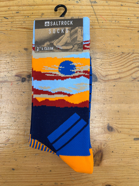 Saltrock Mountainscape Socks