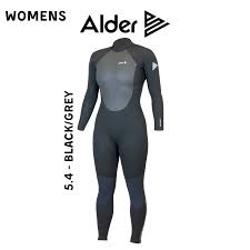 ALDER Ladies Stealth 5:4mm Wetsuit Back Zip