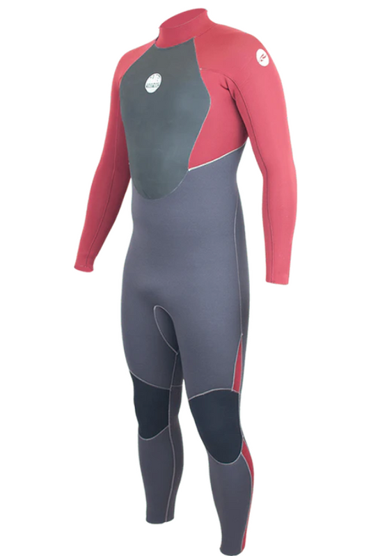 Alder Mens Stealth 5/4/3mm Back Zip Wetsuit