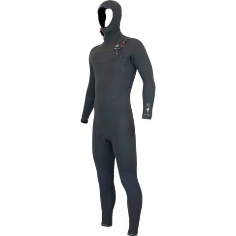 Alder Torch Kids Hooded Chest Zip Wetsuit 5/4mm