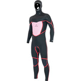 Alder Torch Kids Hooded Chest Zip Wetsuit 5/4mm