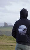 Surfworld Mullaghmore Big Wave Circle Black Hoodie