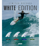 FCS II Performer Performance Core Thruster Fins - White Edition