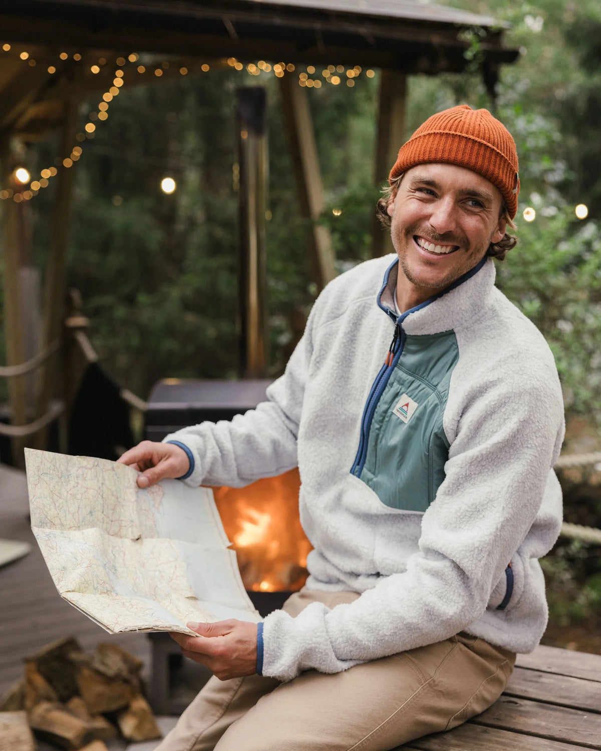 Passenger Mens Offgrid 2.0 1/2 Zip Sherpa Fleece