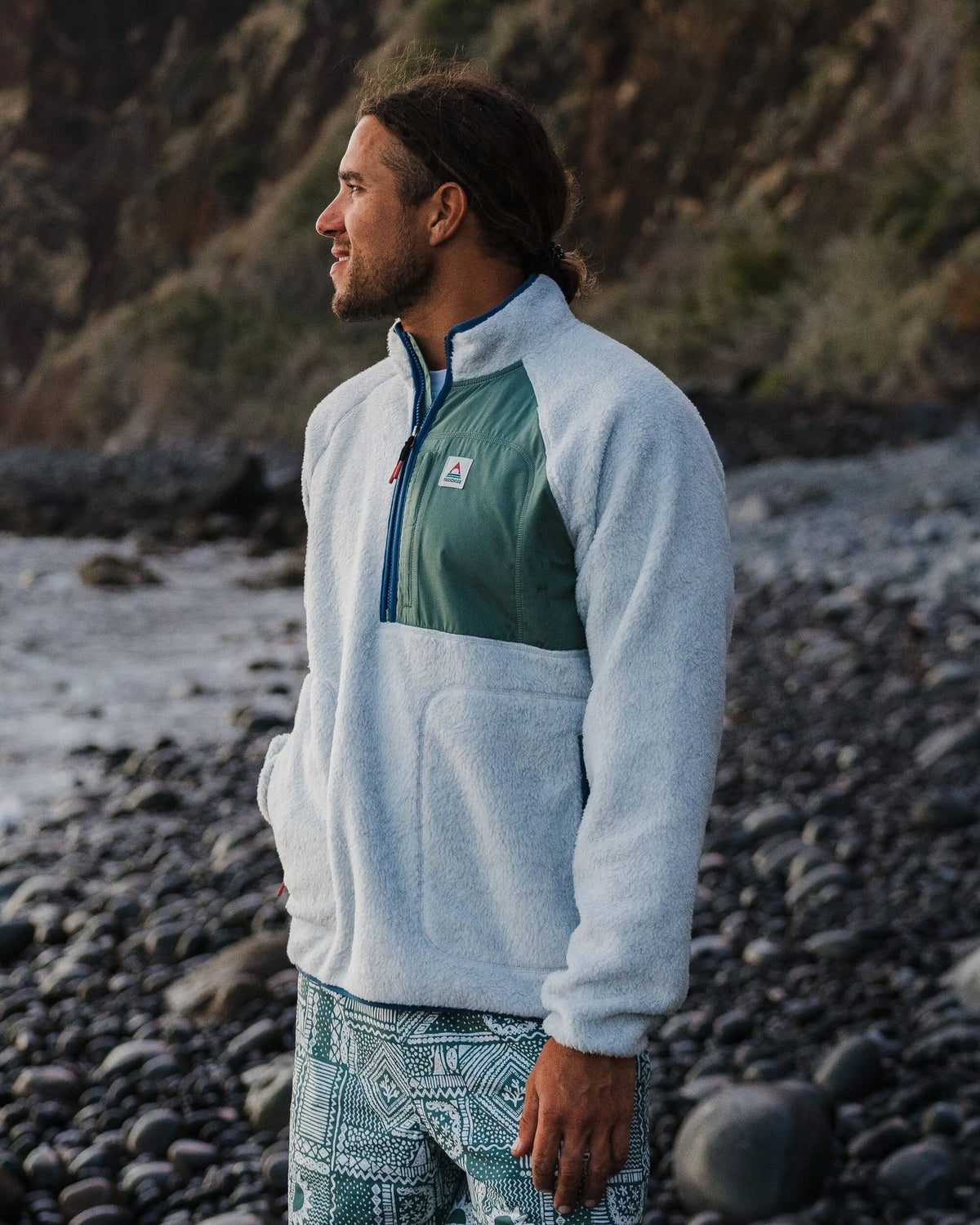 Passenger Mens Offgrid 2.0 1/2 Zip Sherpa Fleece
