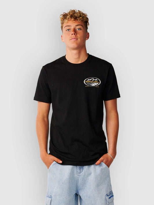 Rip Curl Mens S-Series Vc Peaks T-Shirt