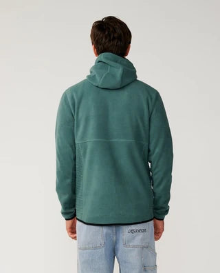 Rip Curl Mens Departed Polar Fleece Zip Thru