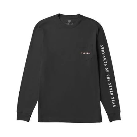 Vissla Mens Skull Island Premium Longsleeve T-Shirt