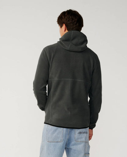 Rip Curl Mens Departed Polar Fleece Zip Thru